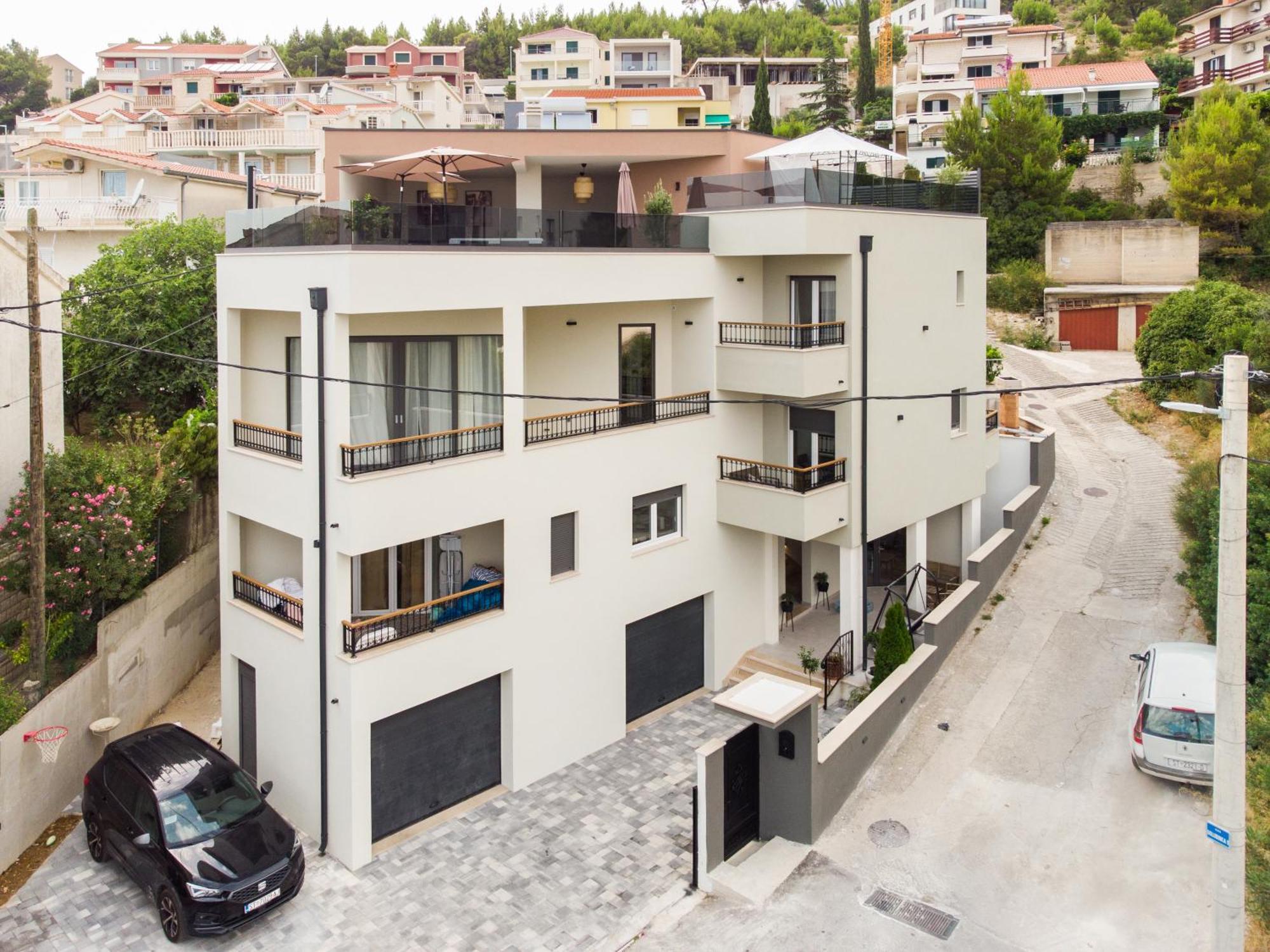 Apartamento Luxury Penthouse Duće Exterior foto